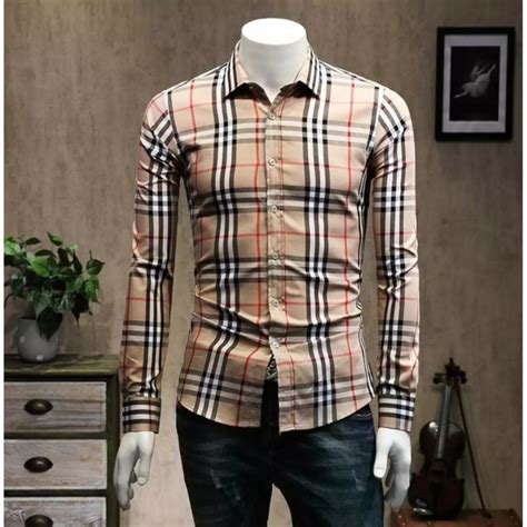 camisas burberry hombre originales precios
